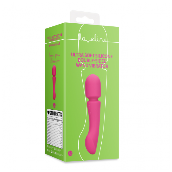 ESTIMULADOR DUPLO WAND  LOVELINE  Rosa