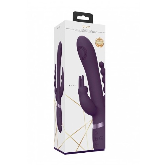 VIBRADOR TRIPLO RINI VIVE  USB