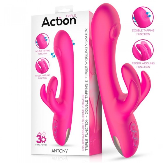 VIBRADOR ACTION ANTONY USB