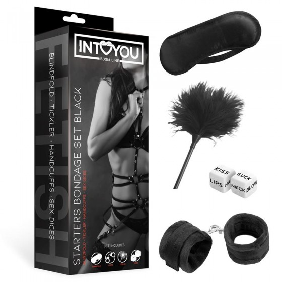 KIT INTOYOU BDSM LINE 4PÇAS...